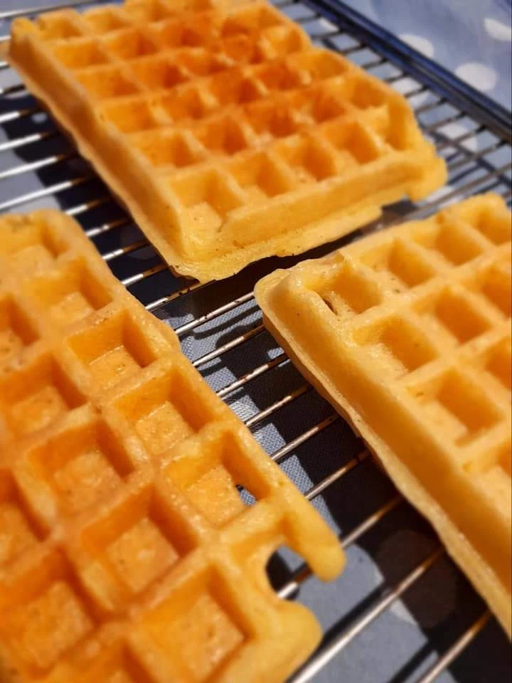 Wafels naar recept Tante Stien