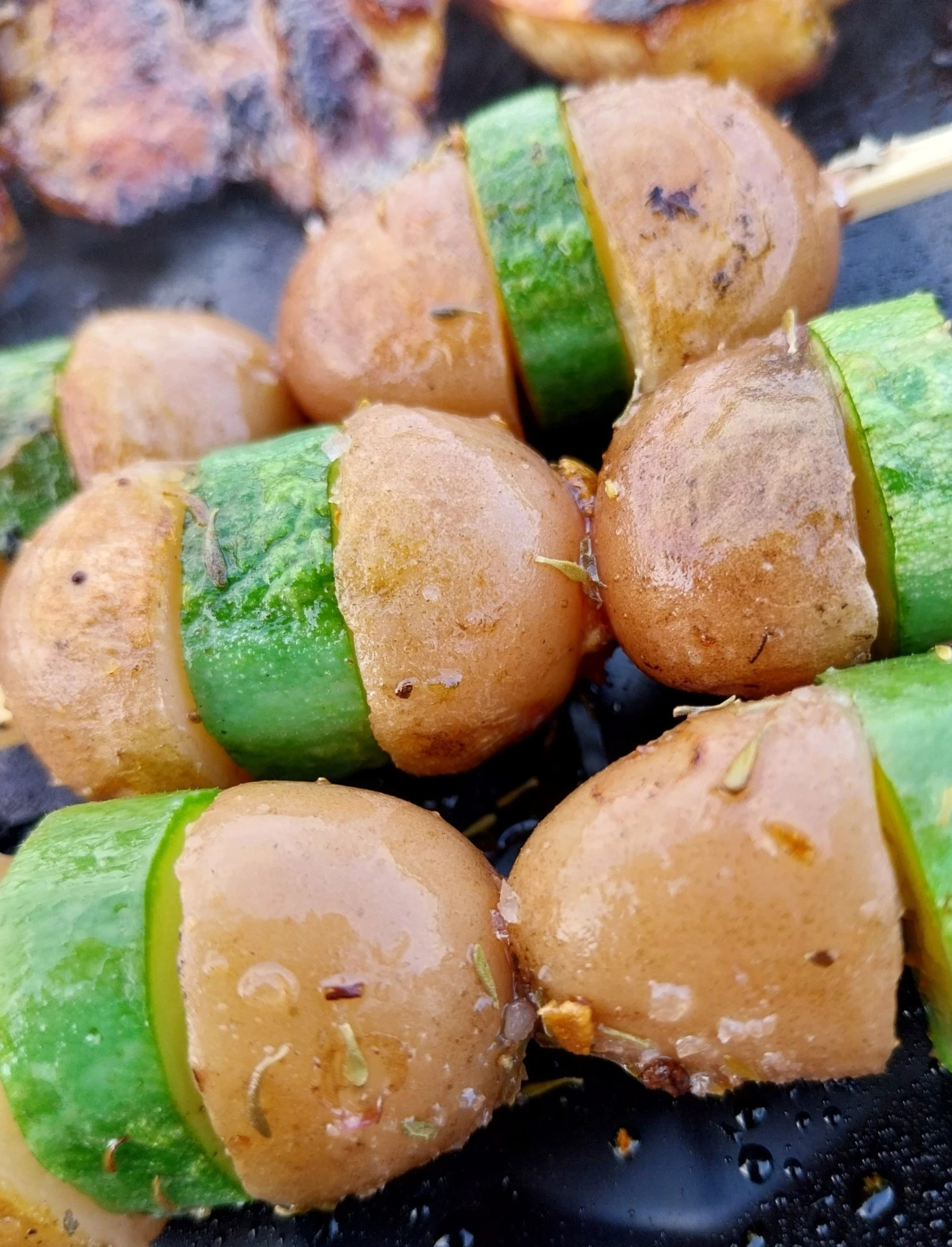 Aardappelspies met courgette