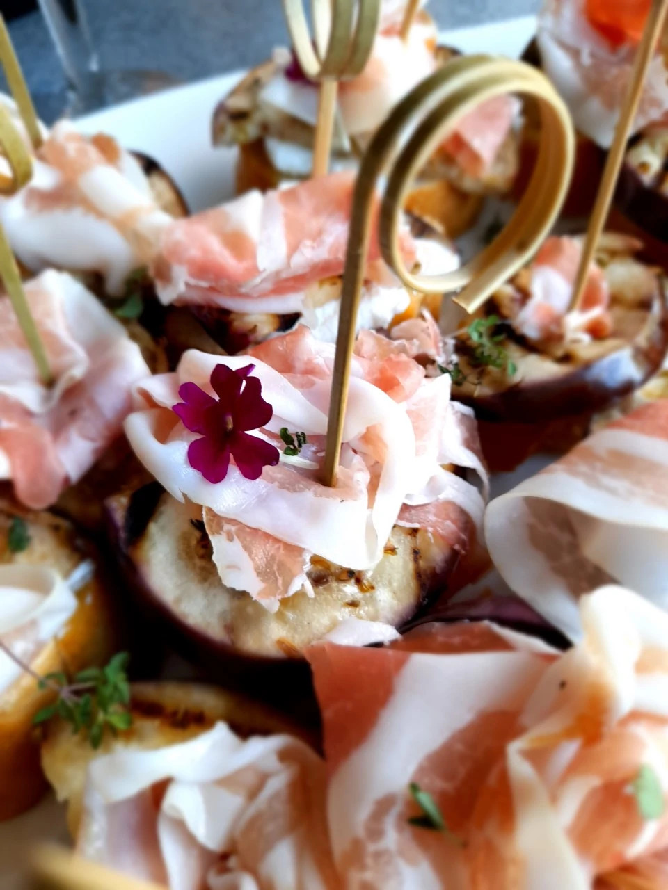 Bruscetta met aubergine