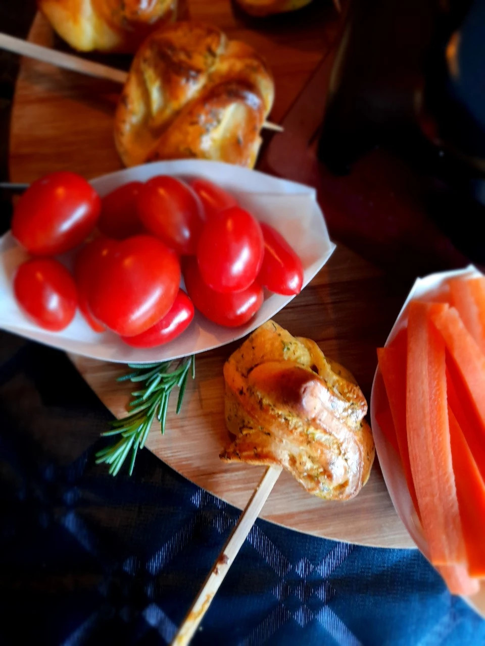 Pizzaspiesjes met kruiden