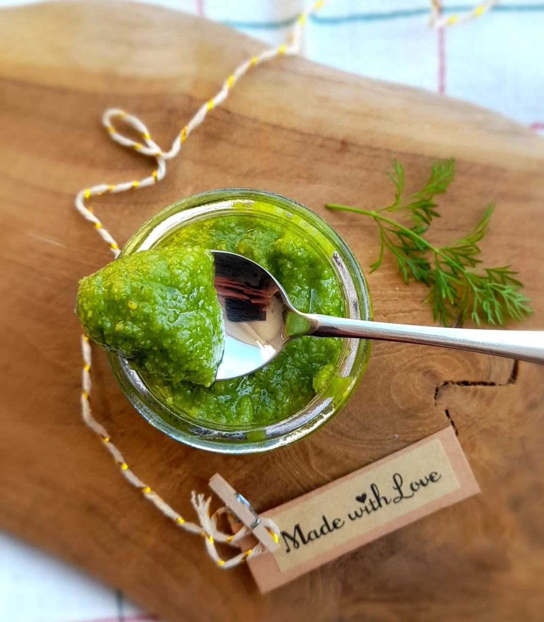 Dille-basilicumpesto