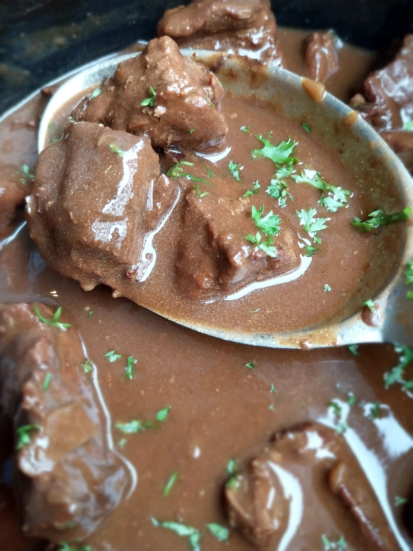 Stoofvlees met Gouden Carolus en peperkoek