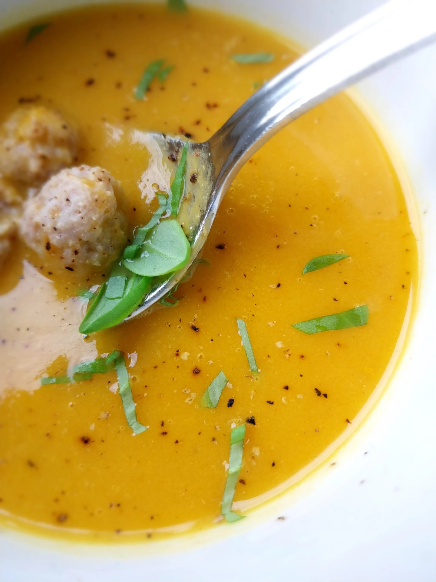 Geroosterde pompoensoep