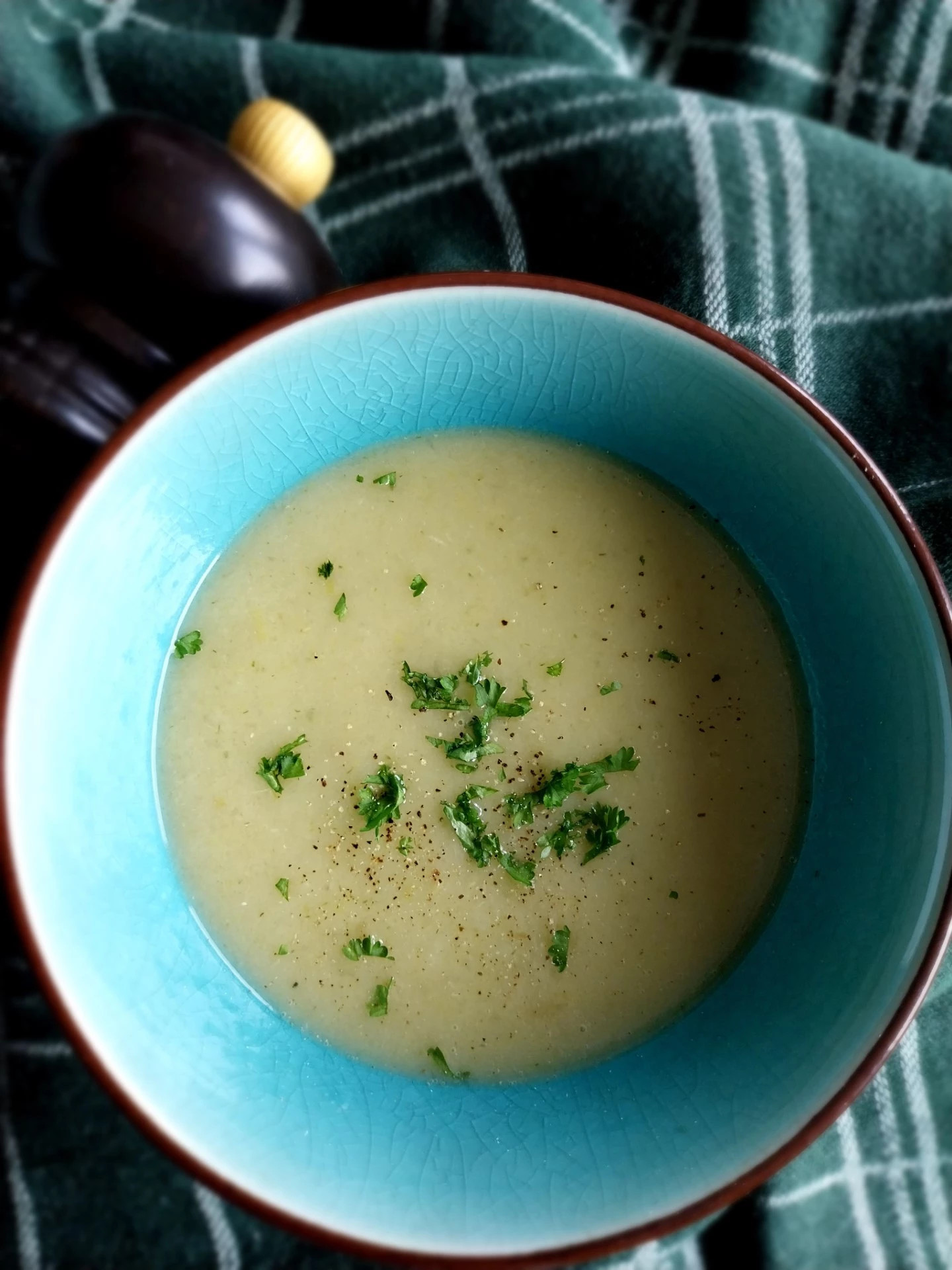 Witloofsoep met cognac