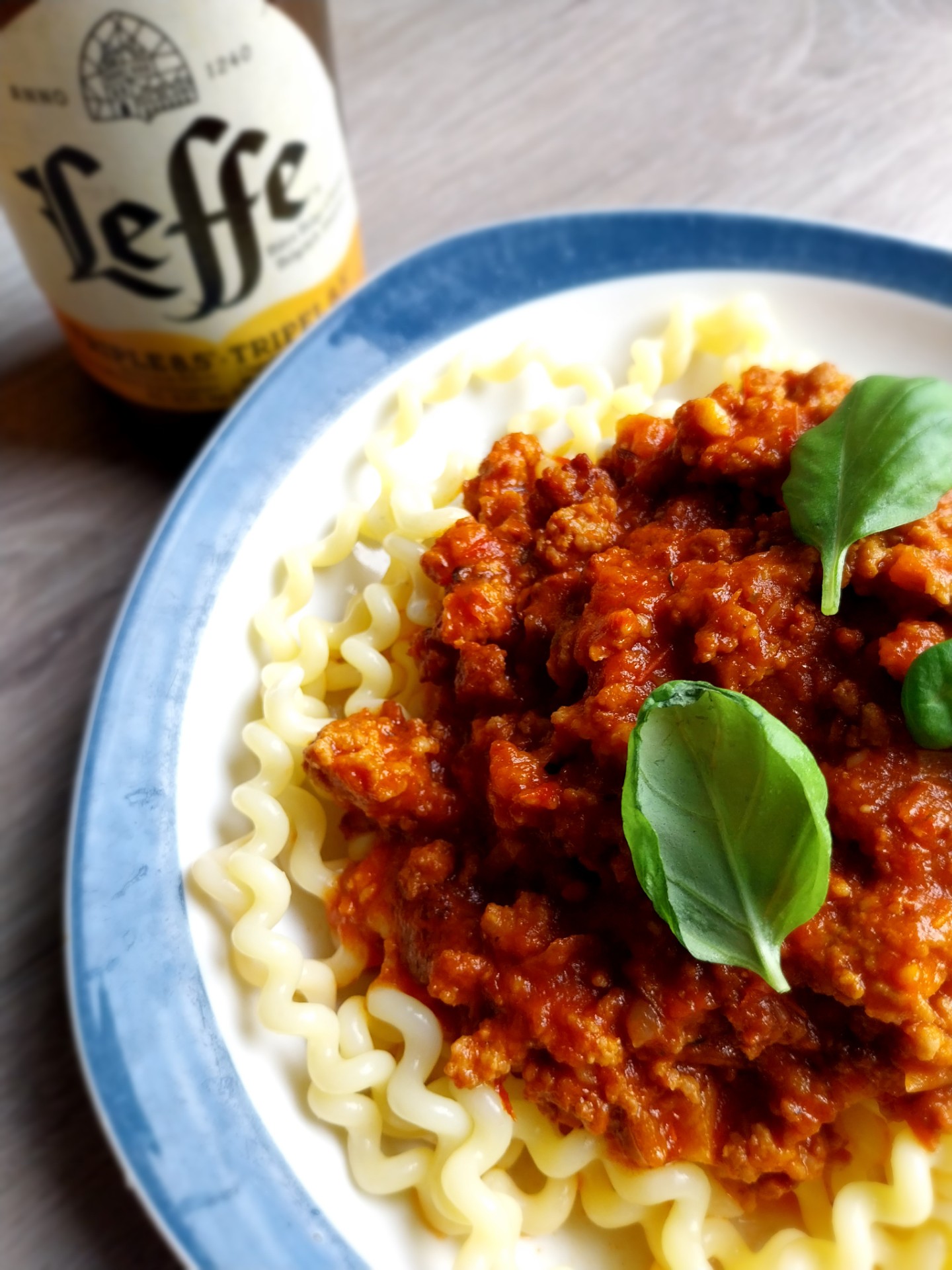 Spaghetti met tripel bier