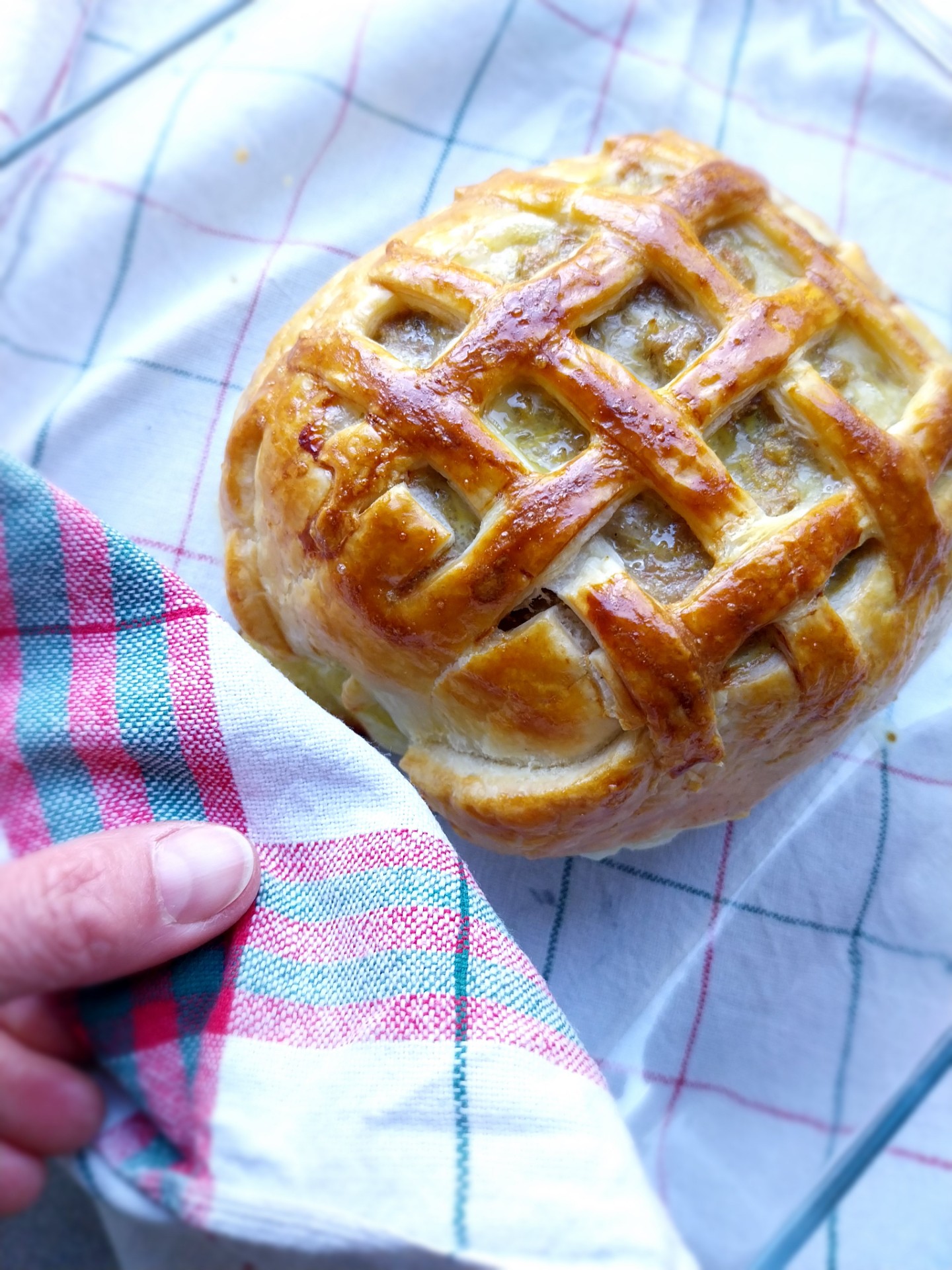 Gehaktbrood in bladerdeeg