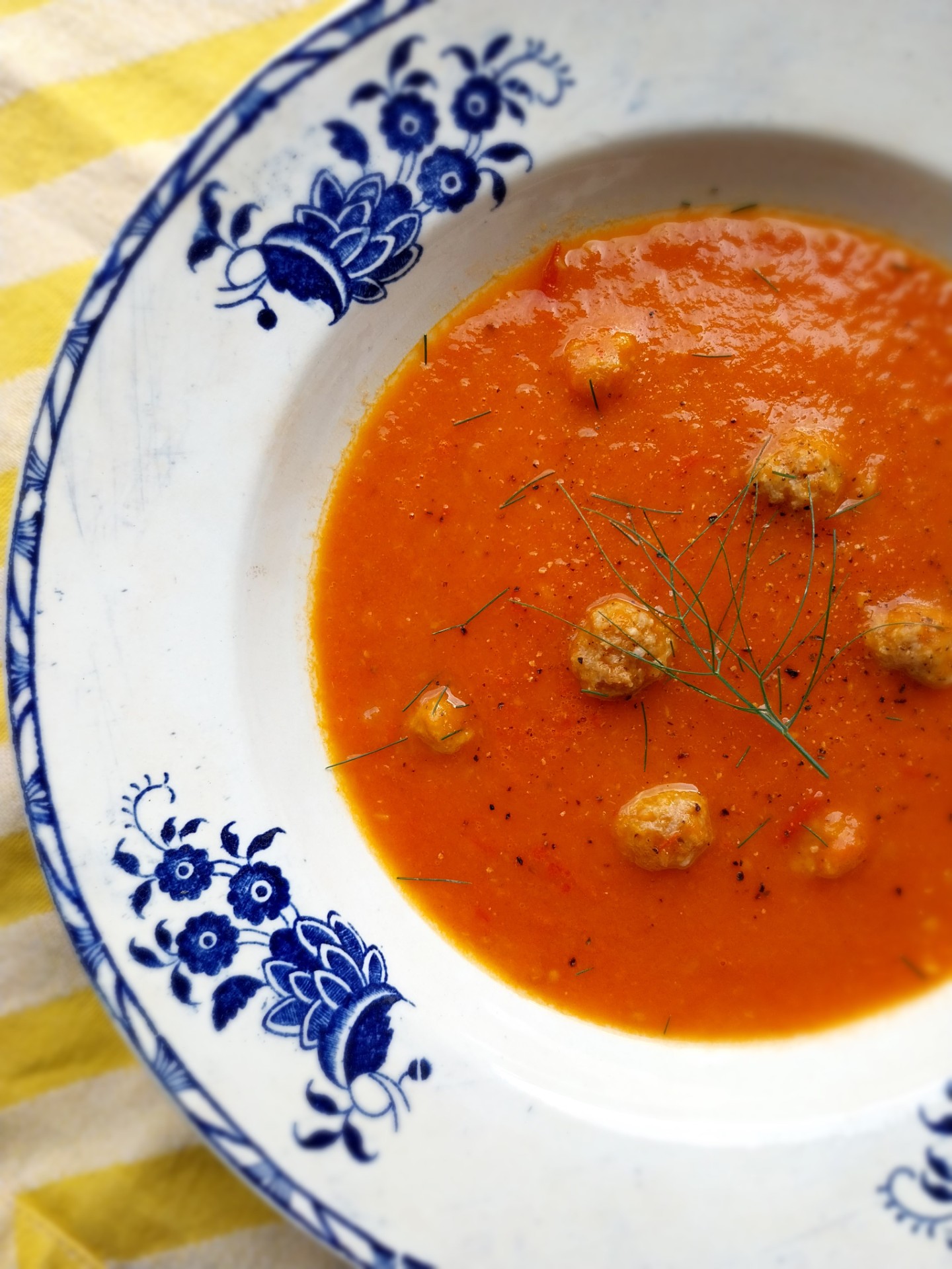 Tomatensoep met venkel
