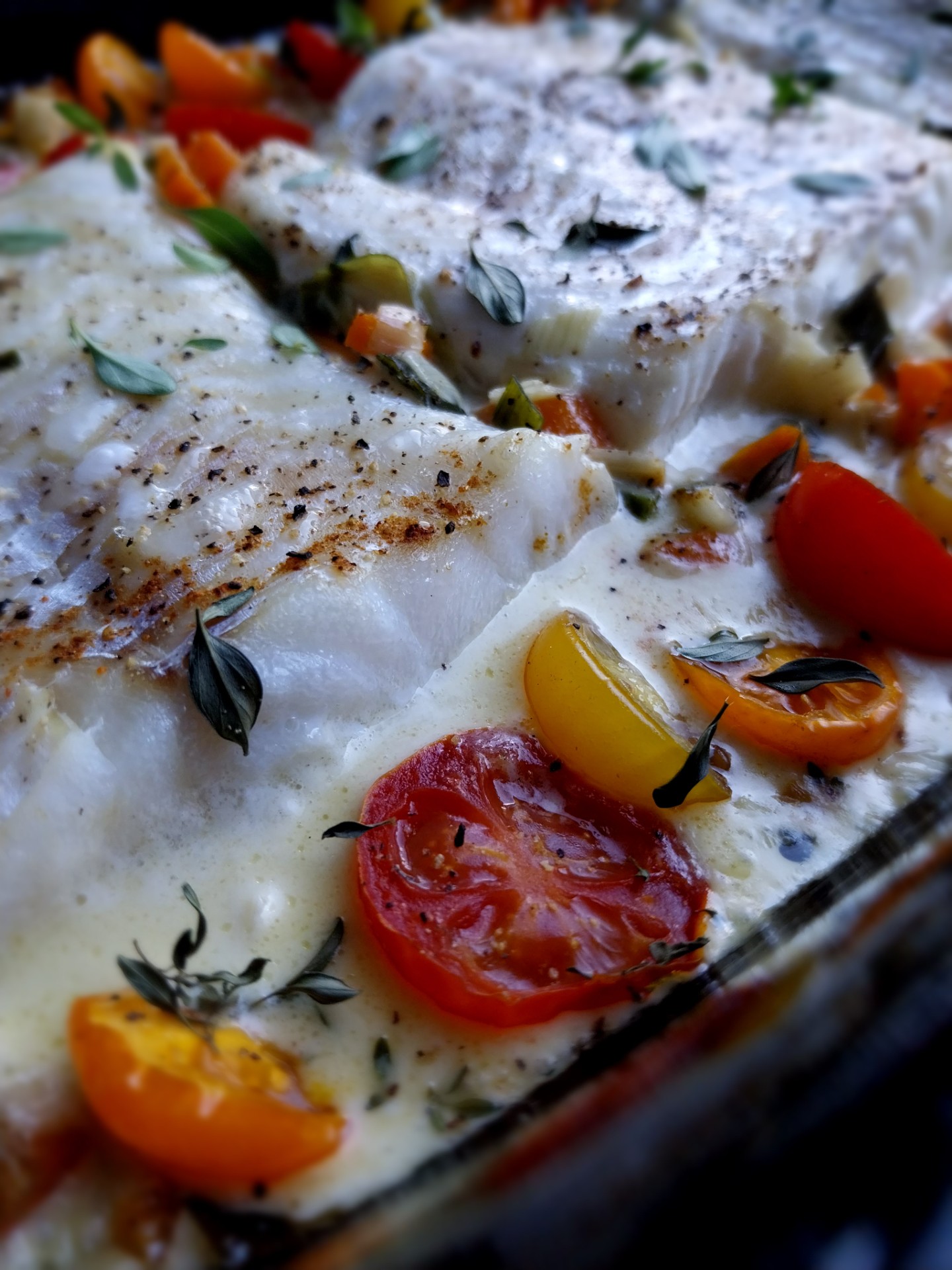 Kabeljauw in de oven